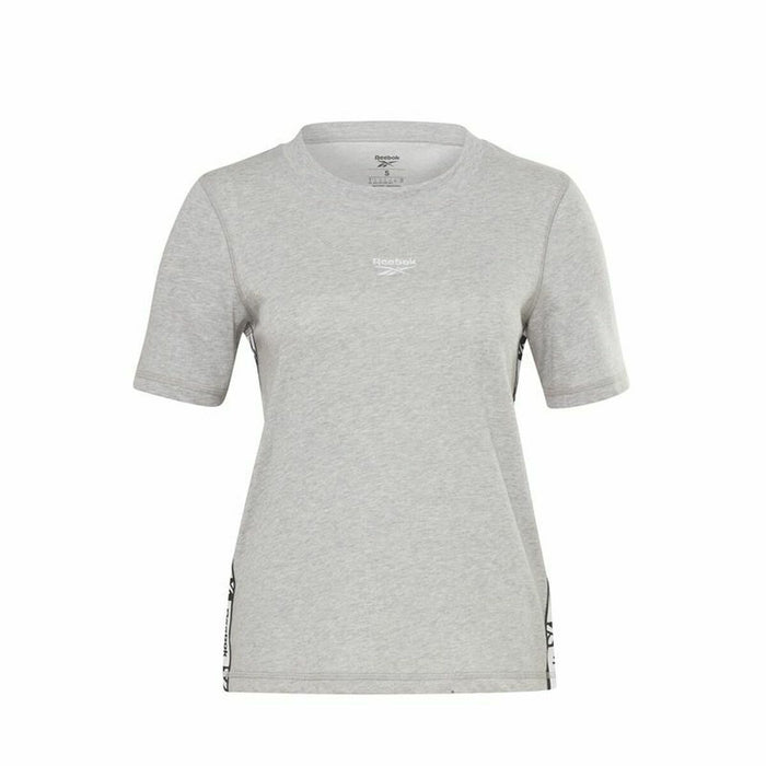 Tricou cu Mânecă Scurtă Femei Reebok Tape Pack Gri