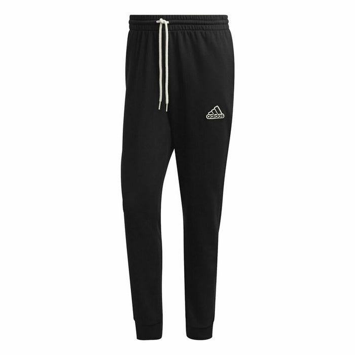 Pantaloni lungi de sport Adidas FeelComfy French Terry Negru Bărbați