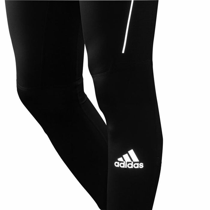 Colanți sport pentru bărbați Adidas Own The Run Negru