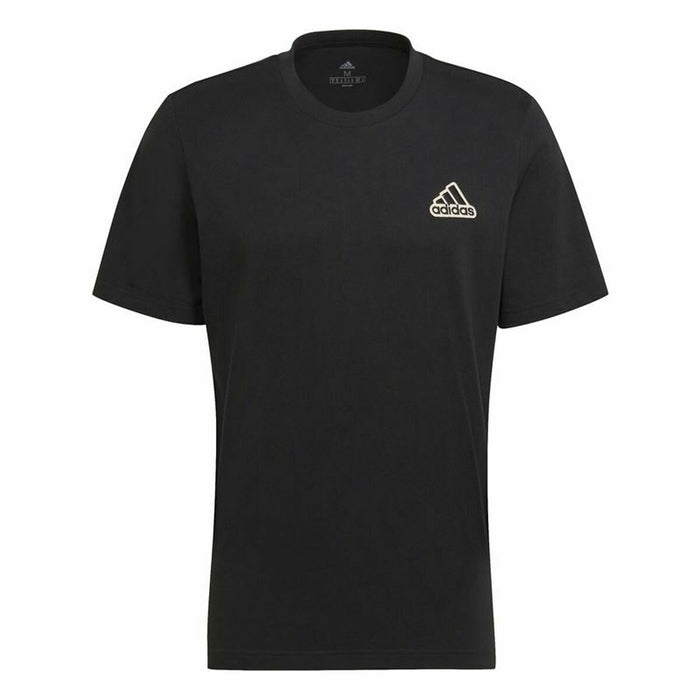 Tricou cu Mânecă Scurtă Bărbați Adidas Essentials Feel Comfy Negru