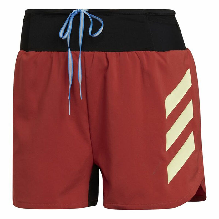 Pantaloni Scurți Sport pentru Damă Adidas Terrex Agravic Maro