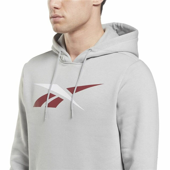 Hanorac cu Glugă Bărbați Reebok Essentials Vector Gri