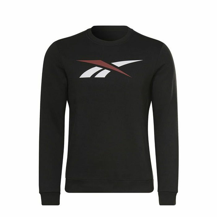 Hanorac fără Glugă Bărbați Reebok Essentials Vector Negru