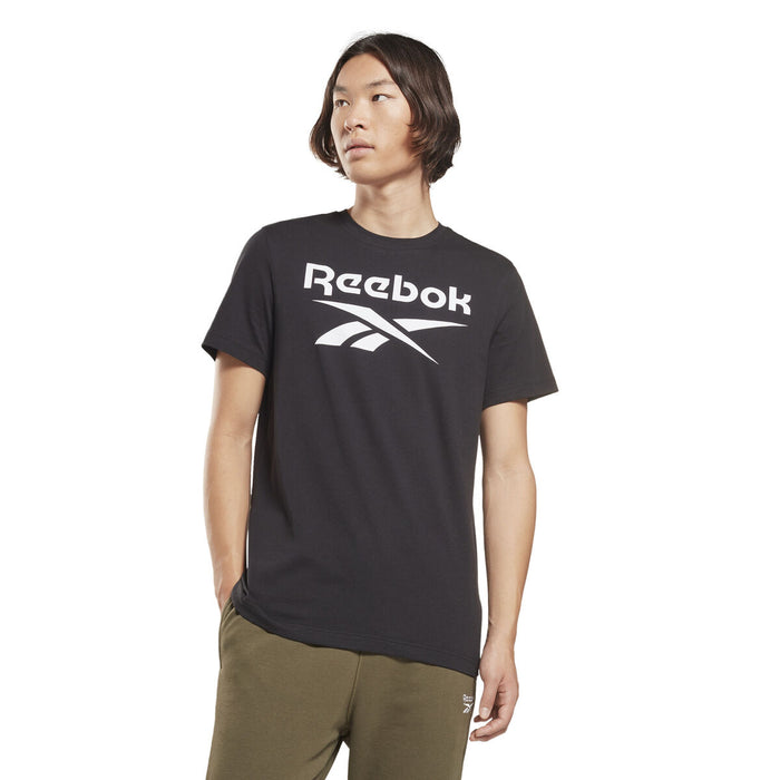 Tricou cu Mânecă Scurtă Bărbați Reebok BIG LOGO TEE HD4222 Negru