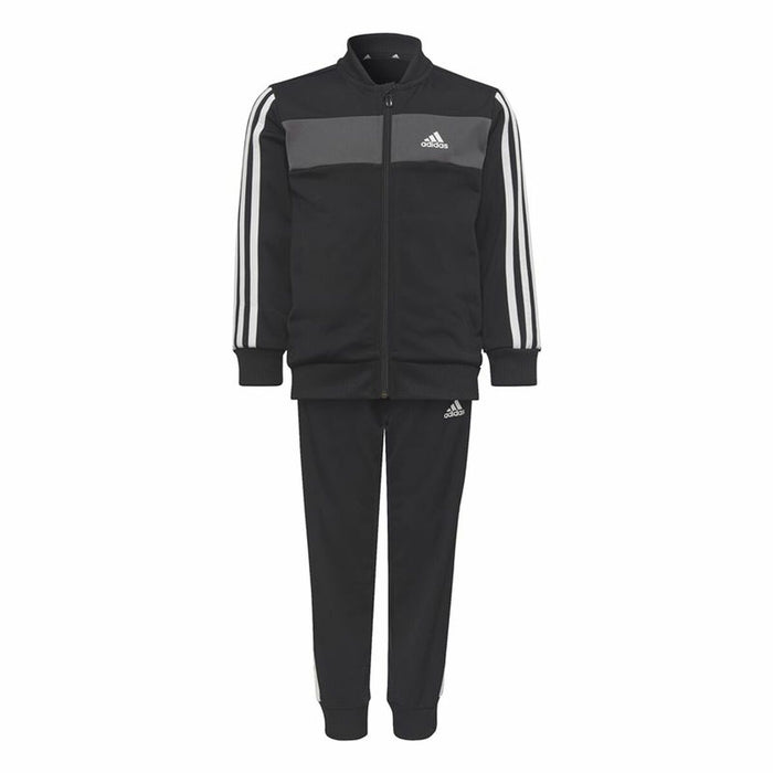 Trening Copii Adidas Essentials Shiny 3 Stripes Negru