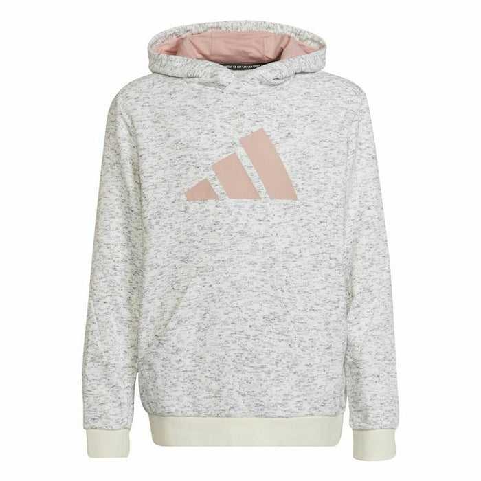 Hanorac cu Glugă Bărbați Adidas Future Icons 3 Stripes Alb