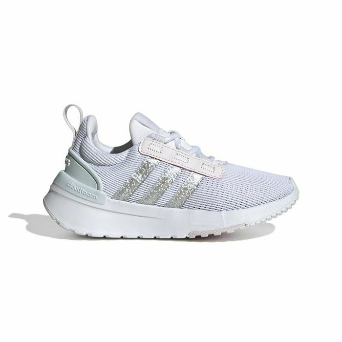 Încălțăminte de Running pentru Copii Adidas Racer TR21 Alb