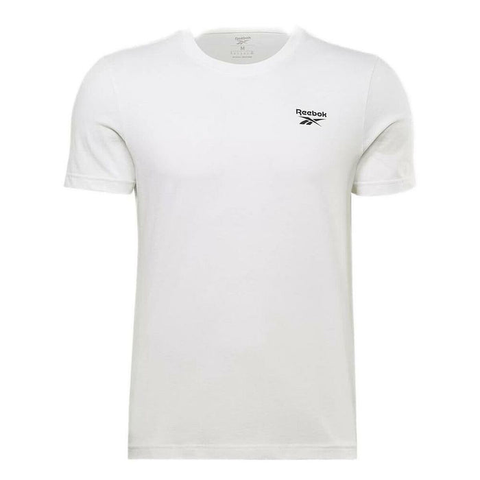 Tricou cu Mânecă Scurtă Bărbați IDENTITY SMAL Reebok 100054977 Alb