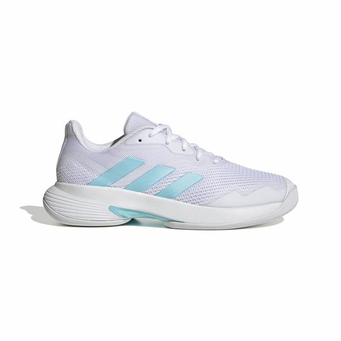 Încălțăminte de Tenis pentru Damă Adidas Courtjam Control Alb