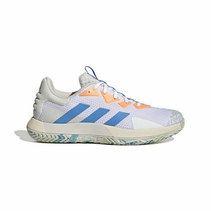 Încălțăminte de Running pentru Adulți Adidas SoleMatch Control Alb Gri Bărbați