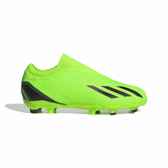 Ghete de Fotbal pentru Copii Adidas X Speedportal 3 Césped Verde lămâie Unisex