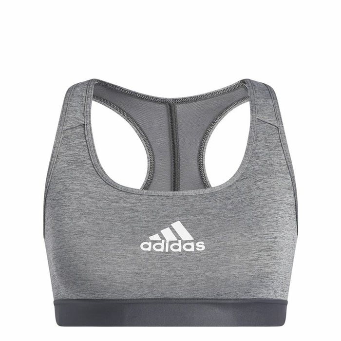 Sutien Sport Adidas Powerreact Medium Gri