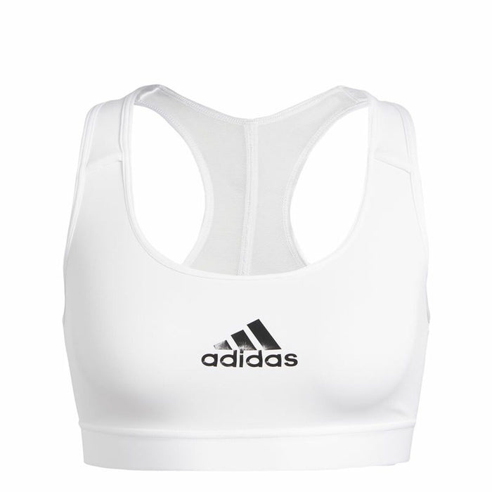 Sutien Sport Adidas PowerReact Training Alb