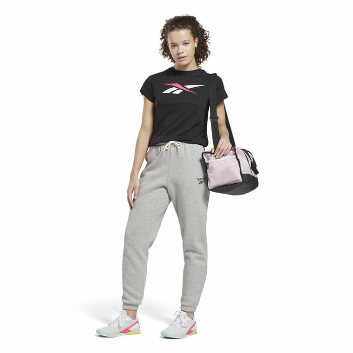 Tricou cu Mânecă Scurtă Femei Reebok Vector Negru