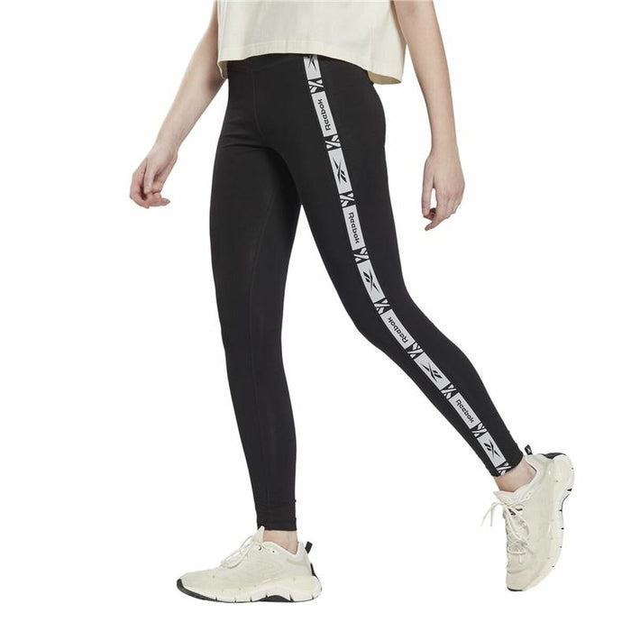 Colanți Sport de Damă Reebok TE Tape Negru