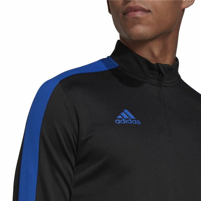 Hanorac fără Glugă Bărbați Adidas Tiro Essential Negru