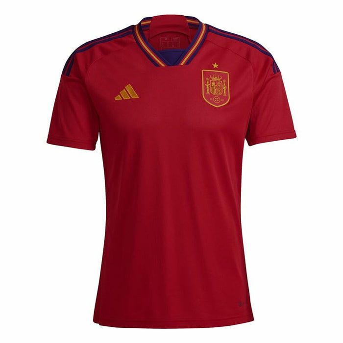 Tricou de Fotbal cu Mânecă Scurtă Bărbat Adidas Spain