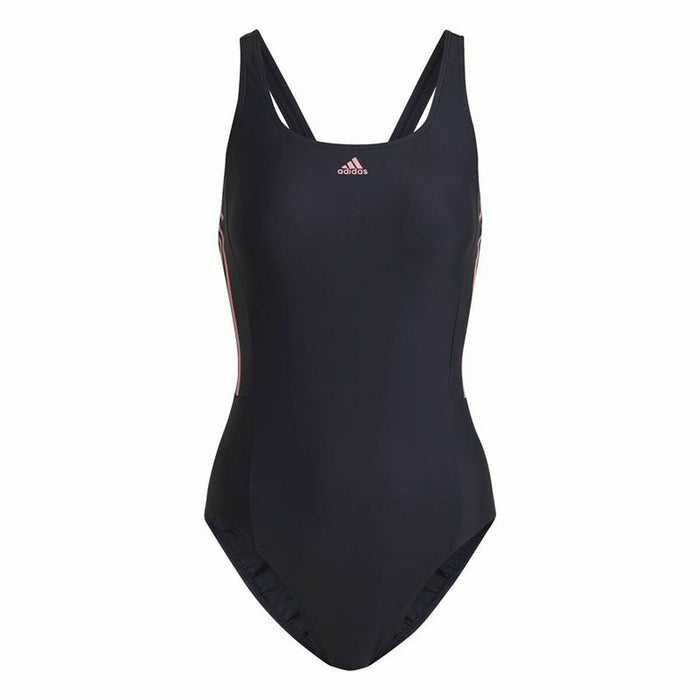 Costum de Baie Femei Adidas Mid 3 Bands Albastru închis