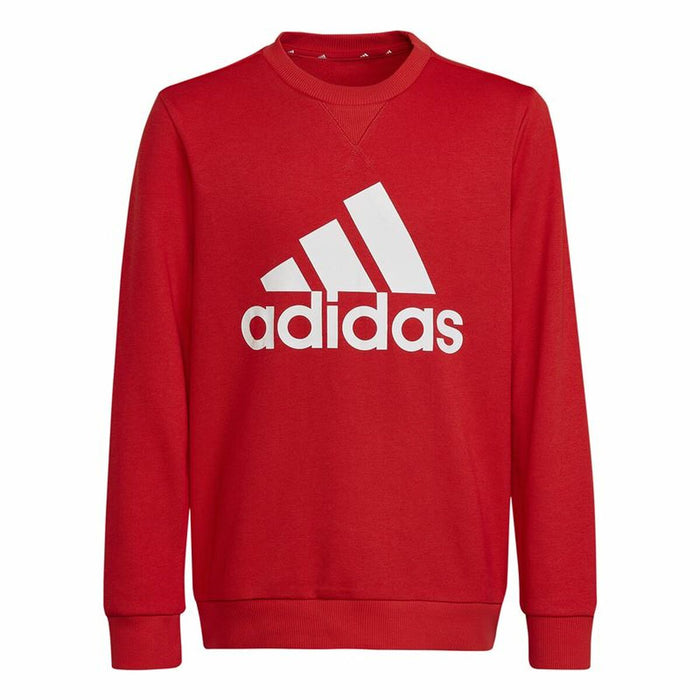 Hanorac fără Glugă Copii Adidas Essentials Roșu