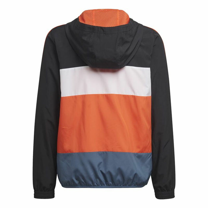 Jachetă Sport pentru Copii Adidas Colorblock Negru