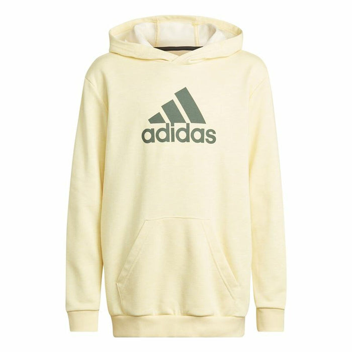 Hanorac cu Glugă Unisex Adidas Future Icons Badge of Sport Galben