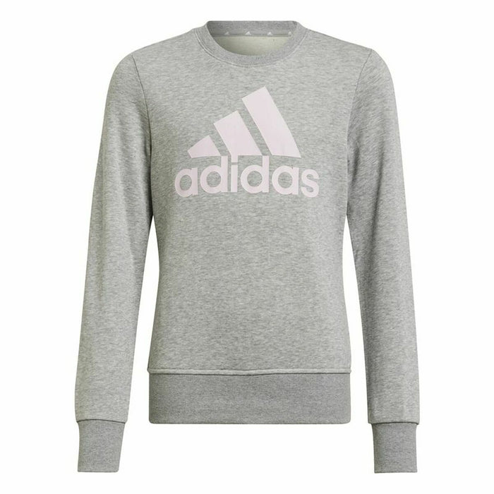 Hanorac fără glugă pentru fete Adidas Essentials Gri