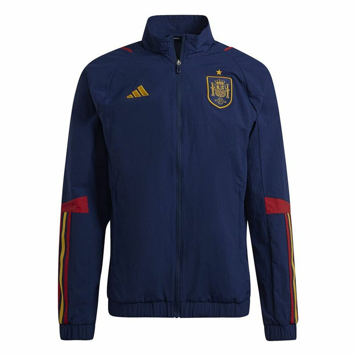 Jachetă Sport de Bărbați Adidas España Albastru Albastru închis