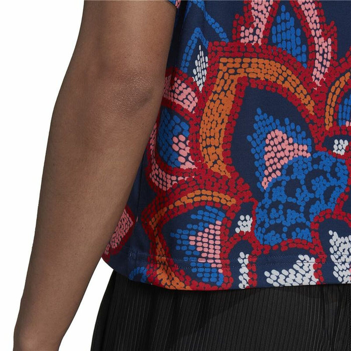 Tricou cu Mânecă Scurtă Femei Adidas  FARM Rio Graphic