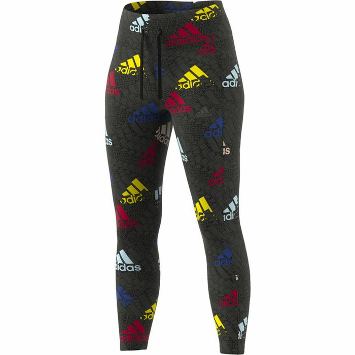 Pantaloni lungi de sport Adidas Brand Love 7/8 Negru Femeie