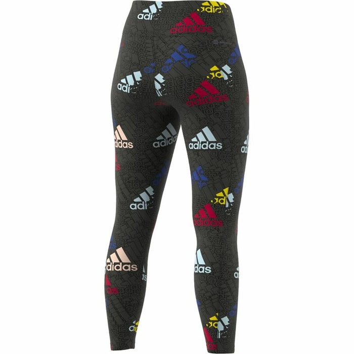 Pantaloni lungi de sport Adidas Brand Love 7/8 Negru Femeie