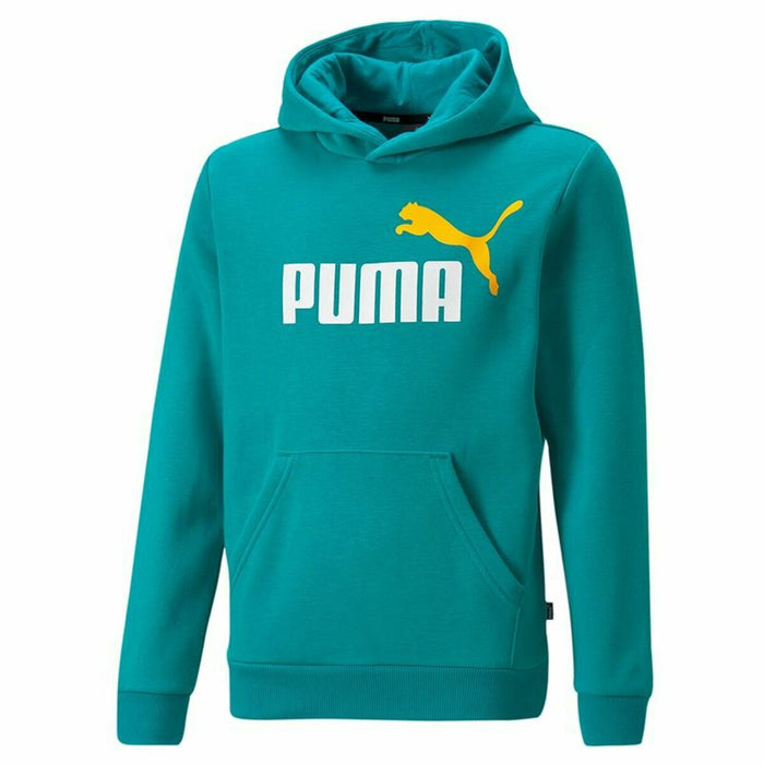 Hanorac cu Glugă Bărbați Puma Essentials+ Two-T Cyan