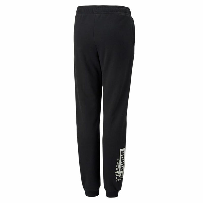 Pantalon de Trening pentru Copii Puma Alpha Negru Băieți