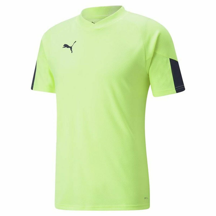 Tricou cu Mânecă Scurtă Bărbați Puma Individual Final Verde lămâie Bărbați
