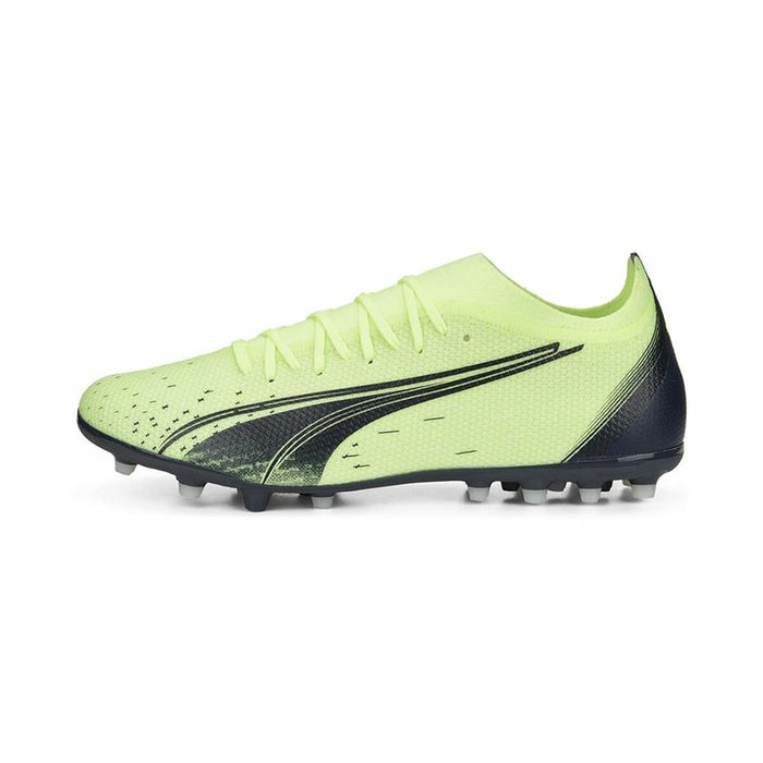 Încălțăminte de Fotbal pentru Adulți Puma Ultramatch MG Fizzy Verde deschis