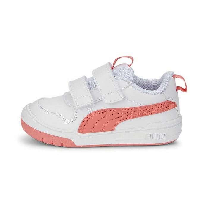 Adidași Casual Copii Puma Multiflex SL V Roz Alb