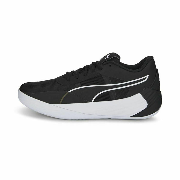 Încălțăminte de Baschet pentru Adulți Puma Fusion Nitro Team Negru Unisex