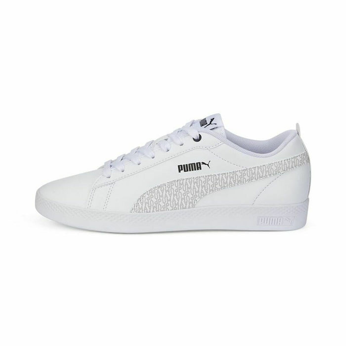 Adidași Casual Femei Puma Smash Wns v2 Alb