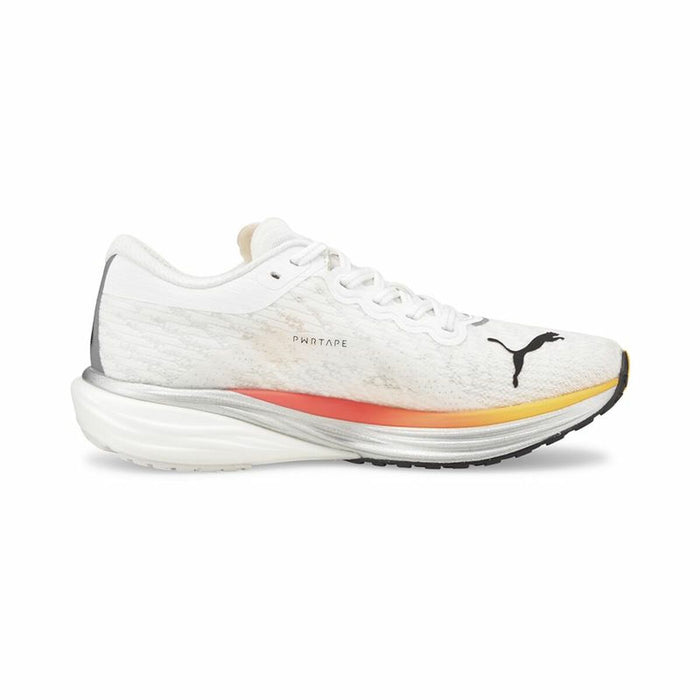 Încălțăminte de Running pentru Adulți Puma Deviate Nitro Alb Bărbați