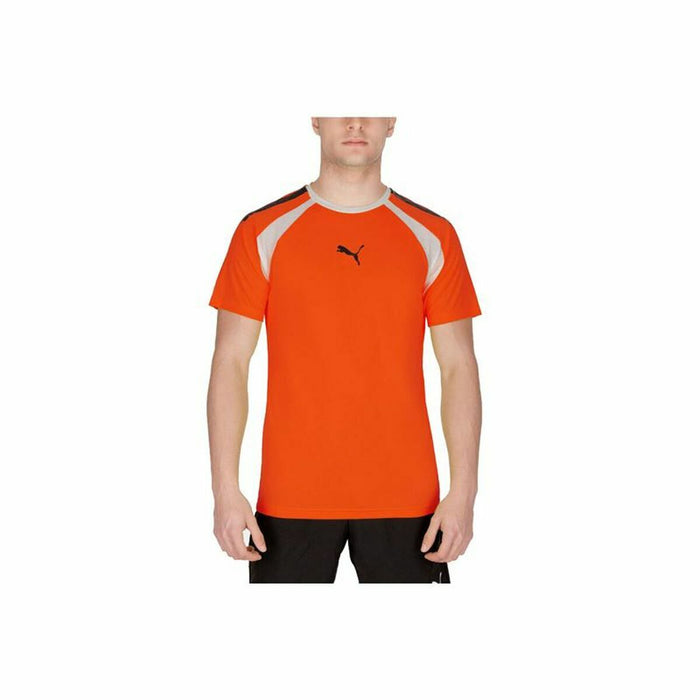 Tricou cu Mânecă Scurtă Bărbați Puma Team Liga Padel Portocaliu