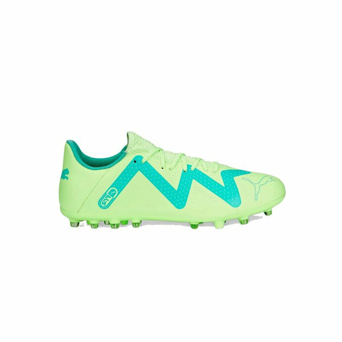 Încălțăminte de Fotbal pentru Adulți Puma Future Play Mg Verde lămâie Unisex