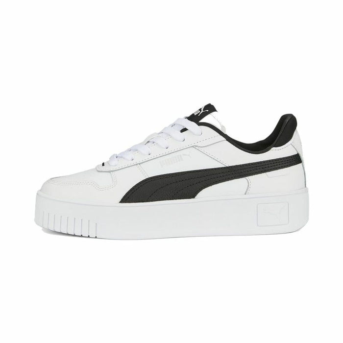 Pantofi sport pentru femei Puma Carina Street Alb