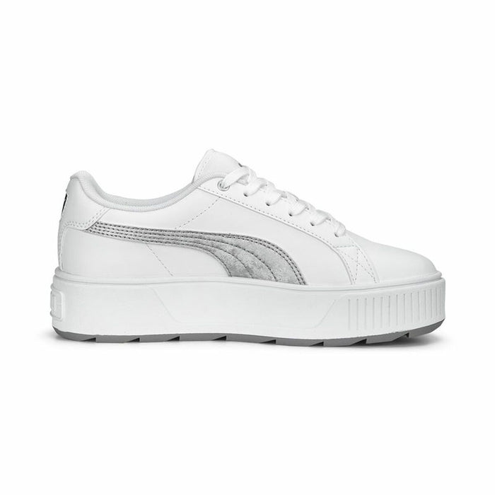 Adidași Casual de Damă Puma Karmen Space Metalli Alb