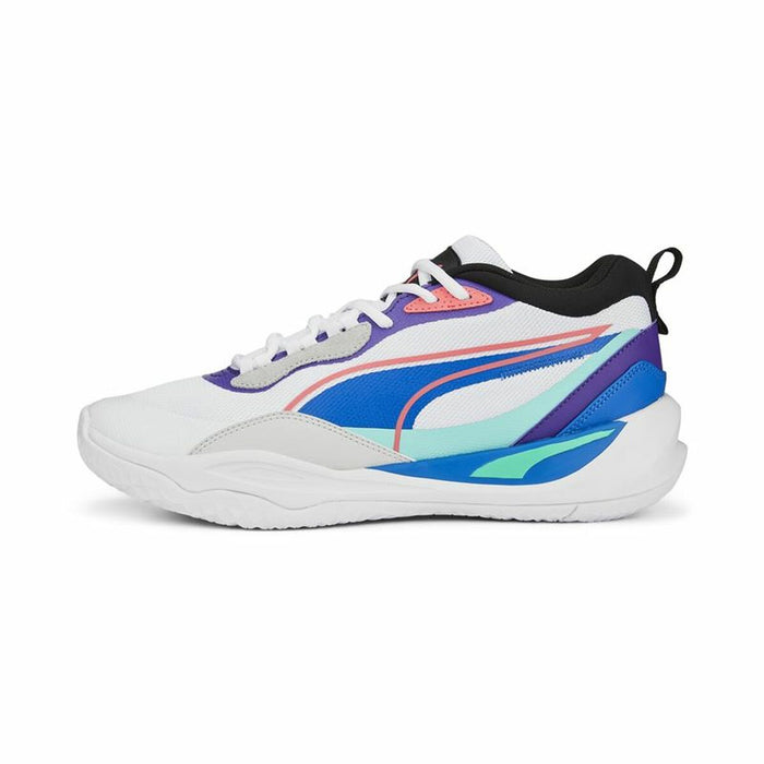 Încălțăminte de Baschet pentru Adulți Puma Playmaker Pro Alb