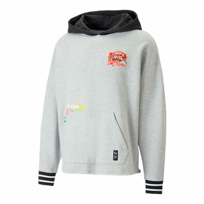 Hanorac cu Glugă Unisex Puma Boroughs Gri