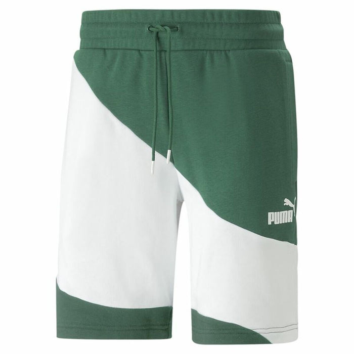 Pantaloni Scurți Sport pentru Bărbați Puma Power Cat Verde