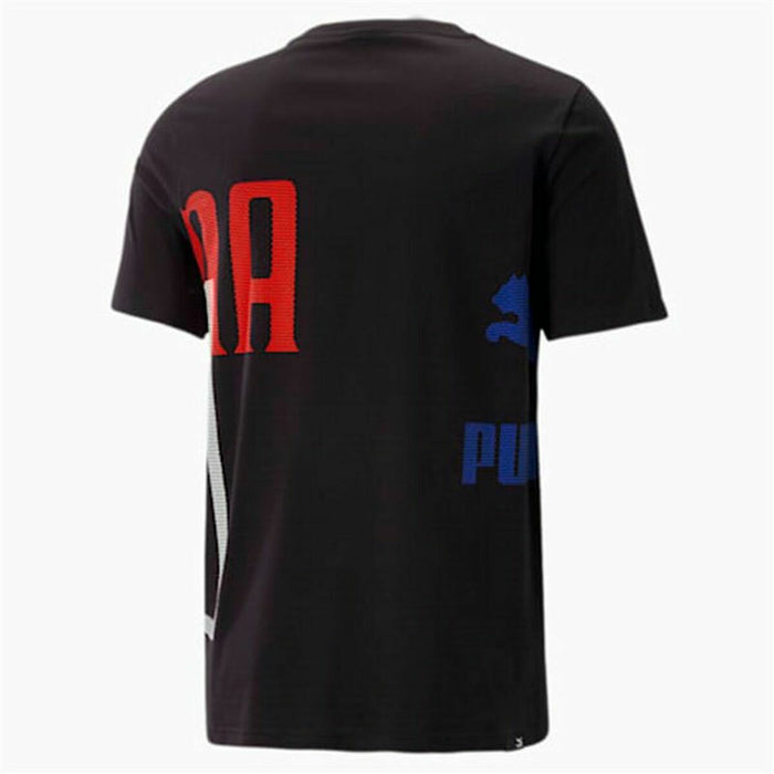 Tricou cu Mânecă Scurtă Bărbați Puma Classics Negru