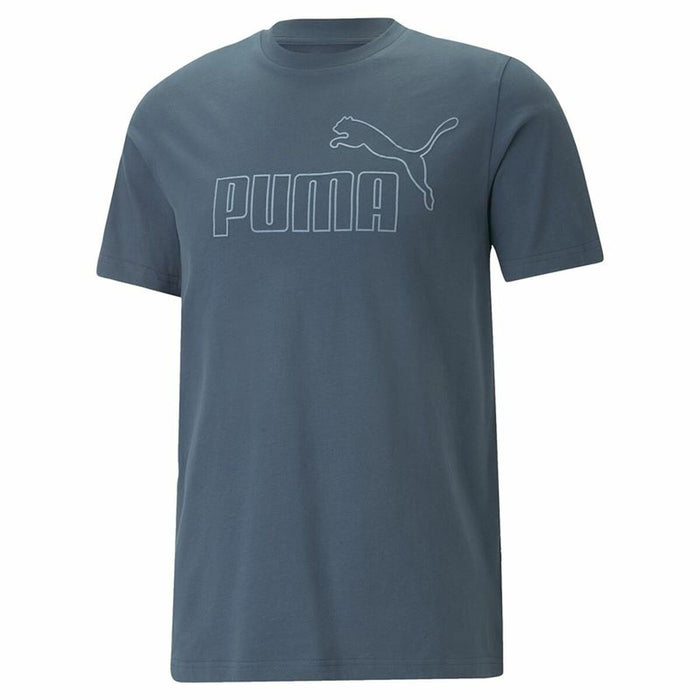 Tricou Puma Ess Elevated Albastru închis Bărbați