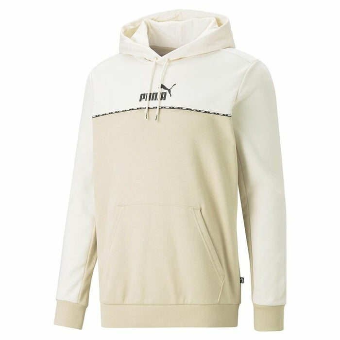 Hanorac cu Glugă Bărbați Puma Block X Tape Bej
