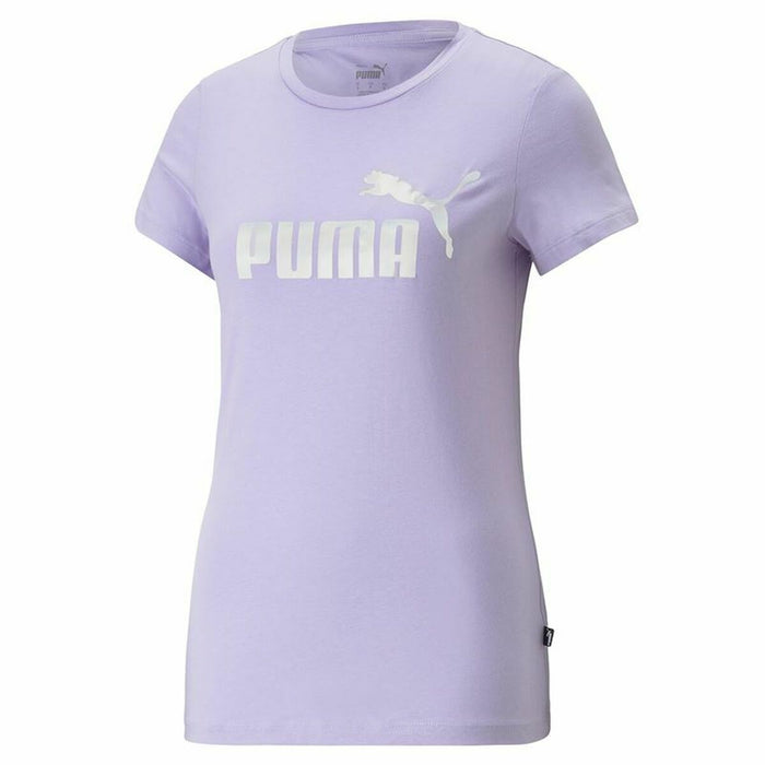 Tricou cu Mânecă Scurtă Femei Puma Ess+ Nova Shine Lavandă Femeie