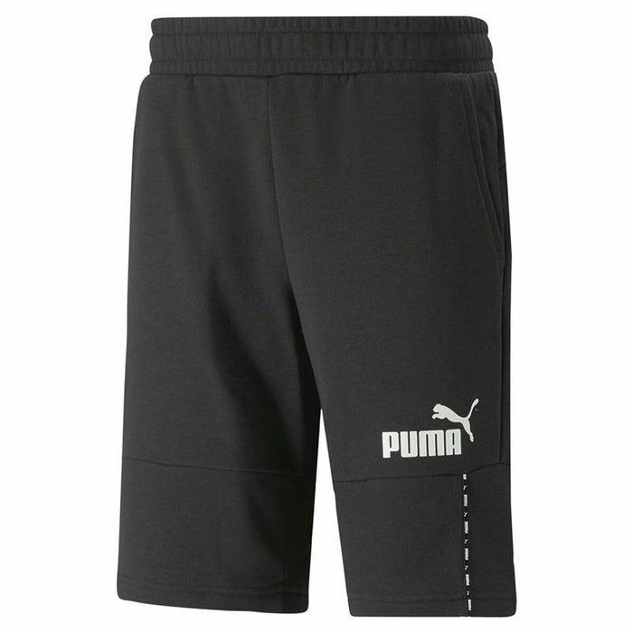 Pantalon Scurt Sport Puma Essentials Block Tape Negru